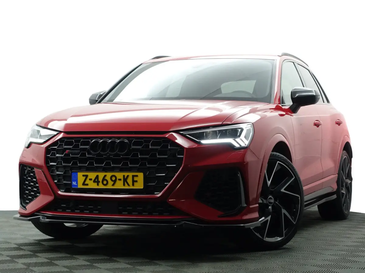 RSQ3 TFSI 400pk RS Dynamic+ Black Optic Aut- Carbon, Sfeerverlichting, Xenon Led Matrix, Keyless, Alcantara Afwerking, Ada Cruise