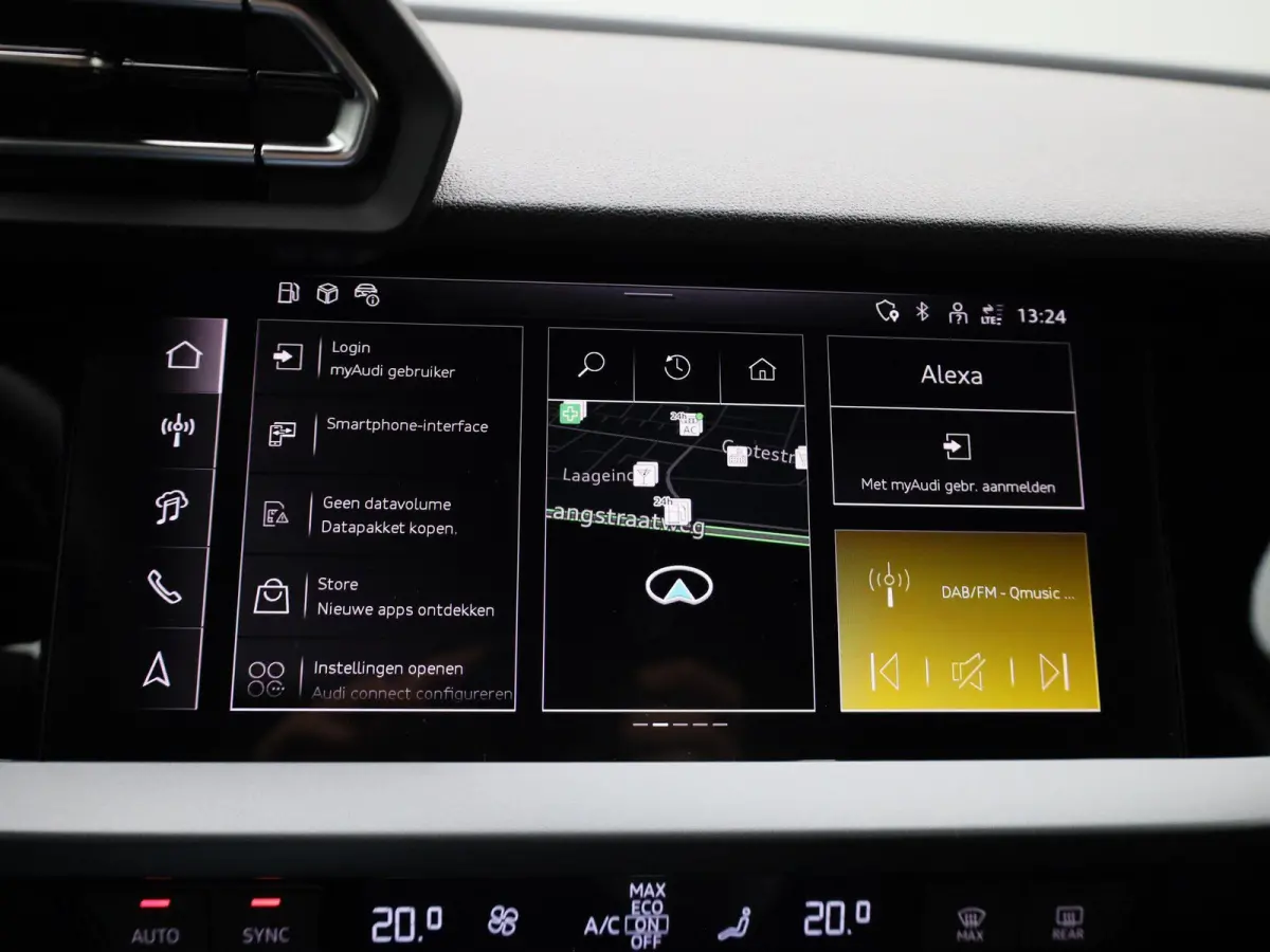 40 TFSI e Advanced edition 204 PK l Adaptive cruise control l Achteruitrijcamera l Stoelverwarming l Climate Control l Navigatie l Apple Carplay / Android Auto l Elektr. instel. bestuurd.sto