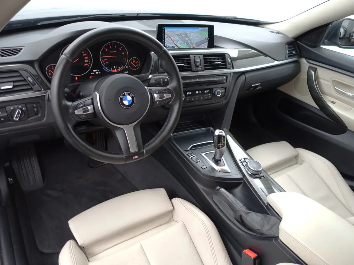 420i M Sport High Exe Aut- Xenon Led, Sport Leder Interieur, Park Assist, Stoelverwarming, Clima, Cruise