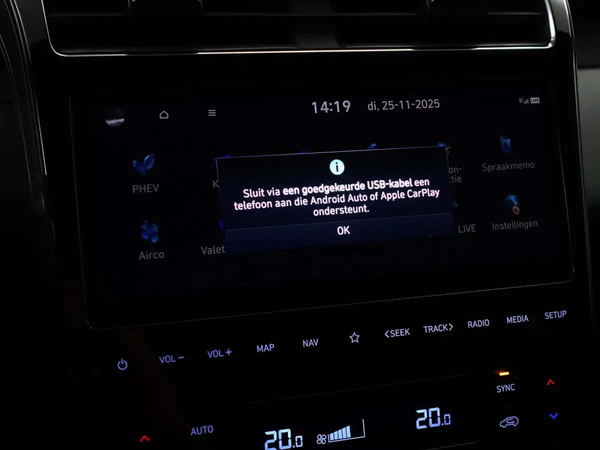 1.6 T-GDI PHEV N Line 4WD Aut- Krell Surround Audio, 360 camera, Carplay, Android Auto, Stoelventilatie, Stuur/Stoelverwarming, Two Tone