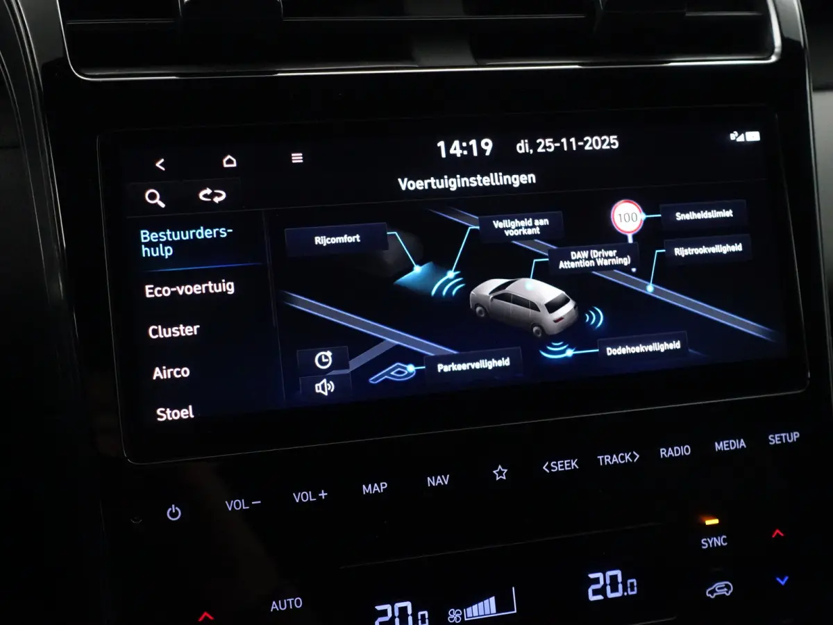 1.6 T-GDI PHEV N Line 4WD Aut- Krell Surround Audio, 360 camera, Carplay, Android Auto, Stoelventilatie, Stuur/Stoelverwarming, Two Tone