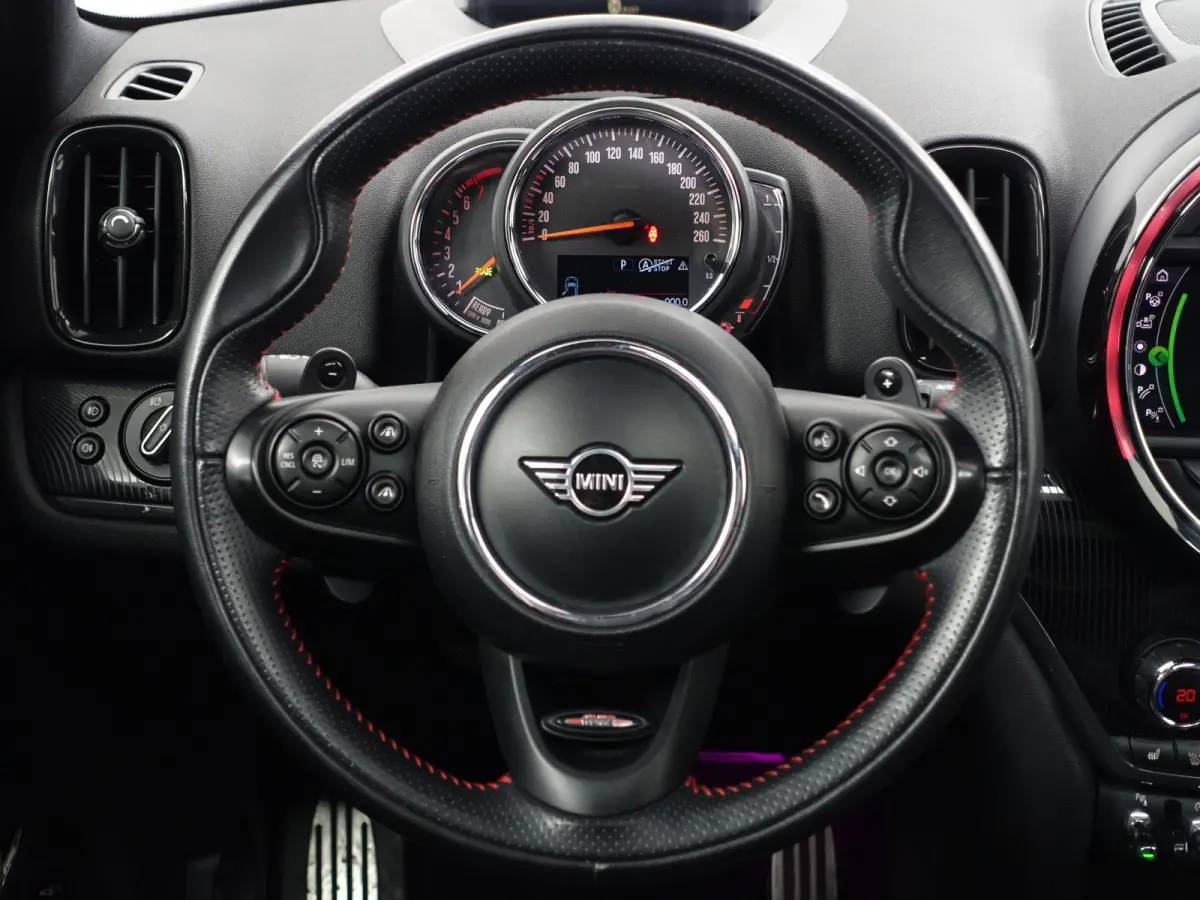 Mini 2.0 Cooper S ALL4 JCW Aut- Head Up, Memory, Harman Kardon, Panoramadak, Camera, Sfeerverlichting