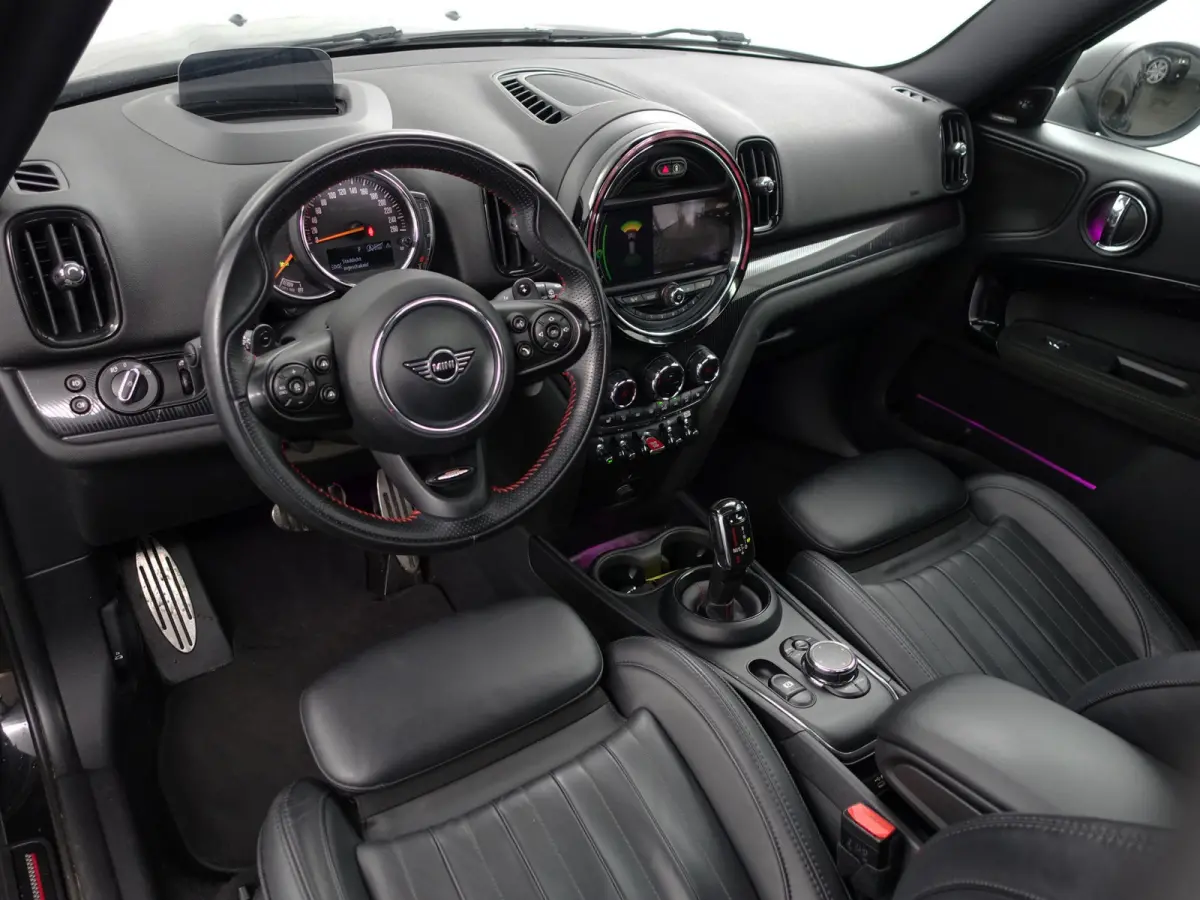 Mini 2.0 Cooper S ALL4 JCW Aut- Head Up, Memory, Harman Kardon, Panoramadak, Camera, Sfeerverlichting