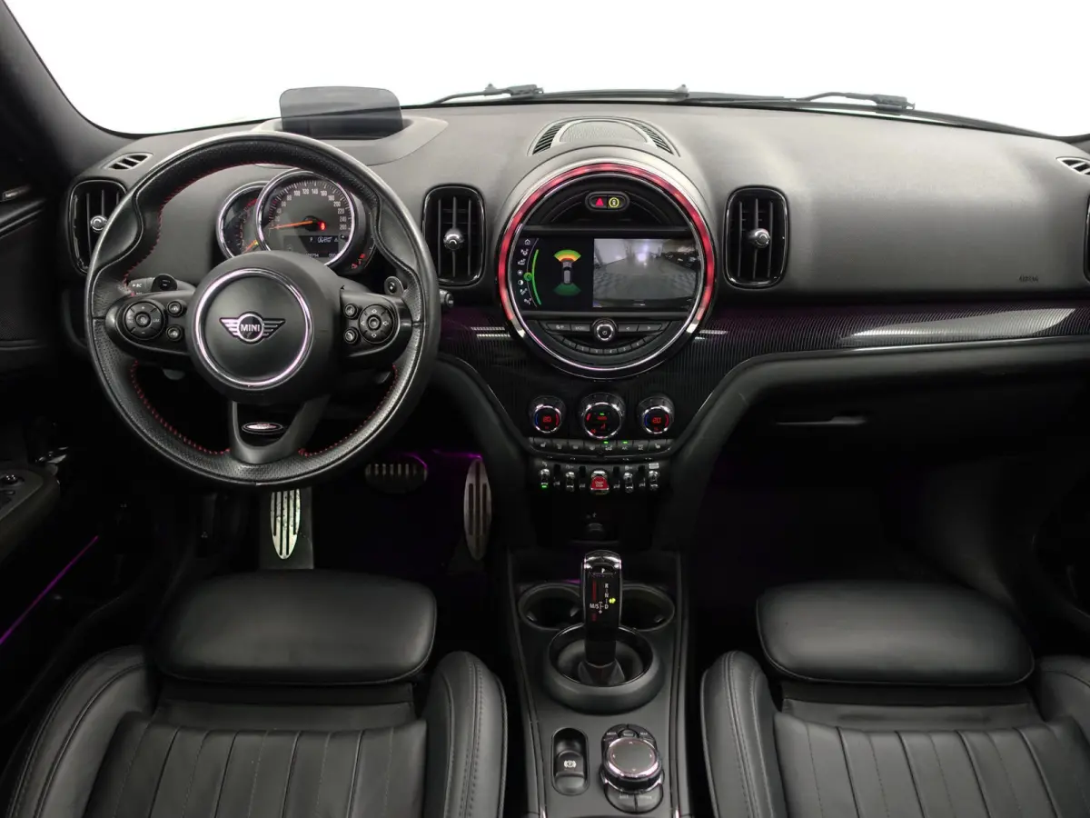 Mini 2.0 Cooper S ALL4 JCW Aut- Head Up, Memory, Harman Kardon, Panoramadak, Camera, Sfeerverlichting