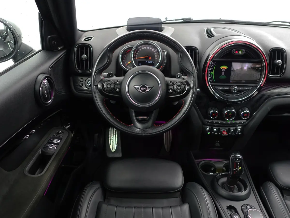 Mini 2.0 Cooper S ALL4 JCW Aut- Head Up, Memory, Harman Kardon, Panoramadak, Camera, Sfeerverlichting