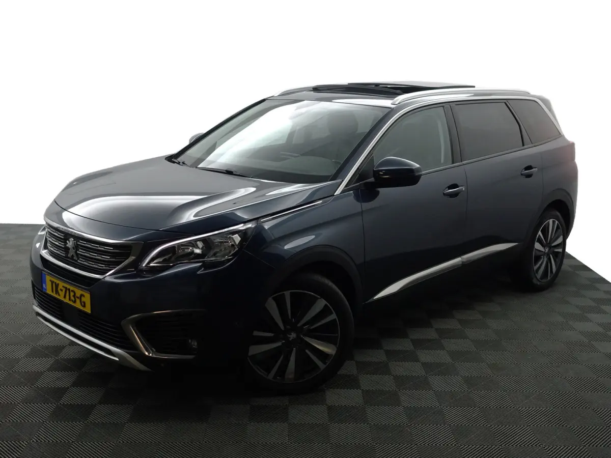 1.2 PureTech Premium GT Line- 7 Pers, Panoramadak, Memory, Sfeerverlichting, 360 Camera, Lane Assist, Keyless