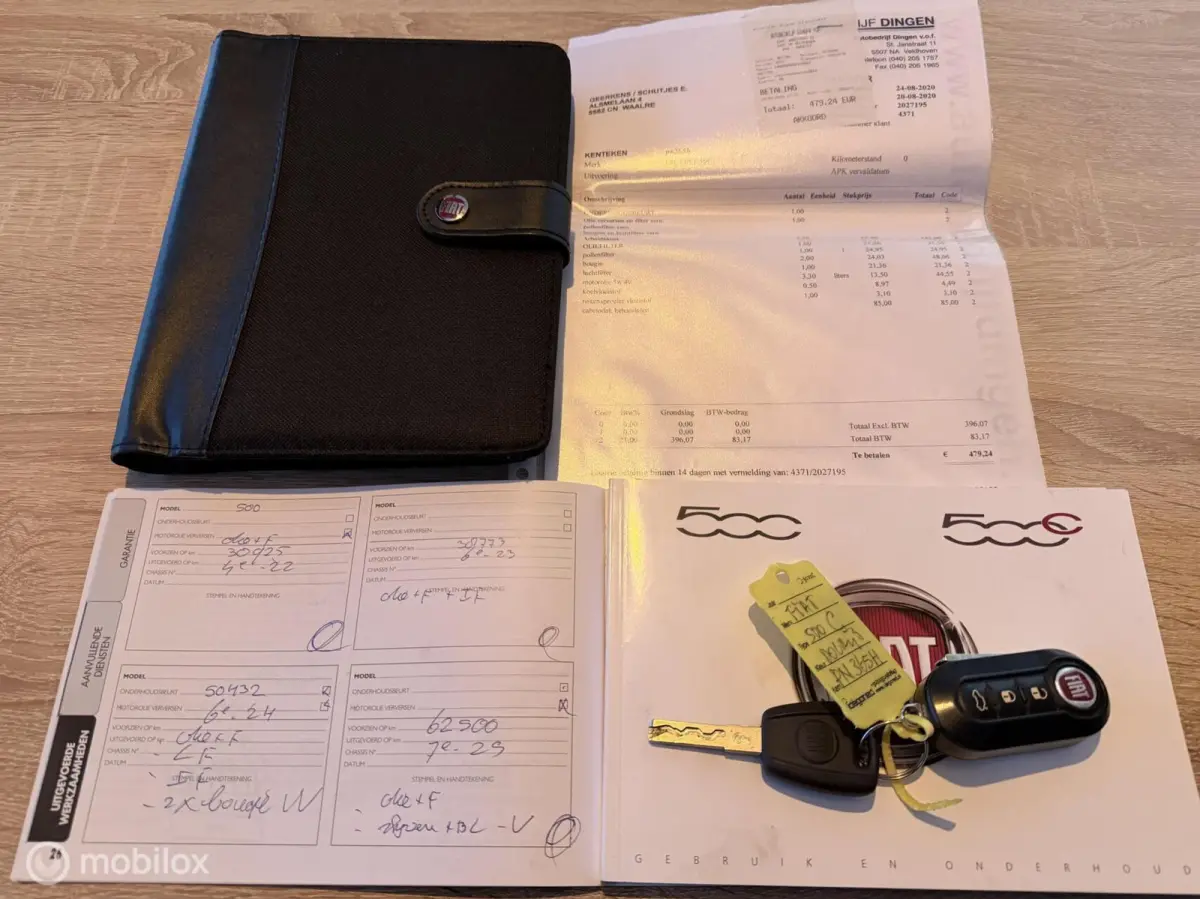 0.9 TwinAir Turbo AUTOMAAT Org.NL LEDER NAVI PDC