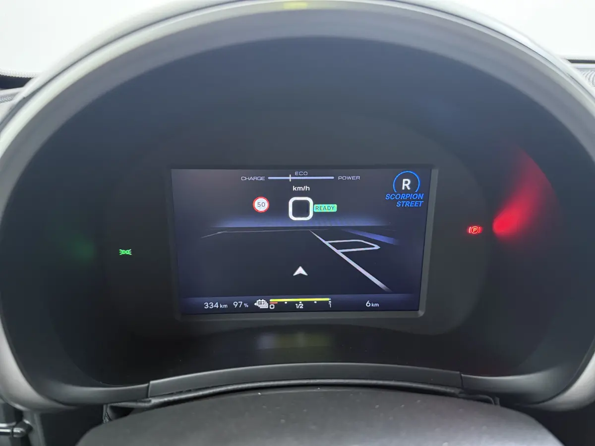 Scorpionissima 54 kWh | Achteruitrijcamera | Apple Carplay/Android Auto|telefoonintegratie premium | Cruise control adaptief met Stop&Go en stuurhulp