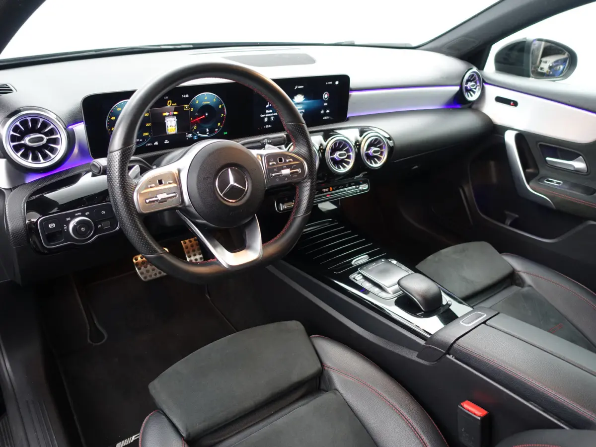 180 AMG Night Edition Aut- Xenon Led, Camera, Stoelverwarming, Sfeerverlichting, Sport Alcantara Interieur