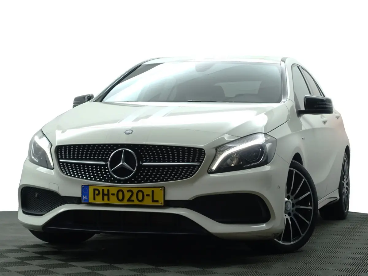 180 AMG White Art Edition Aut- Night Package, Sfeerverlichting, Camera, Keyless, Xenon Led, Dynamic Select
