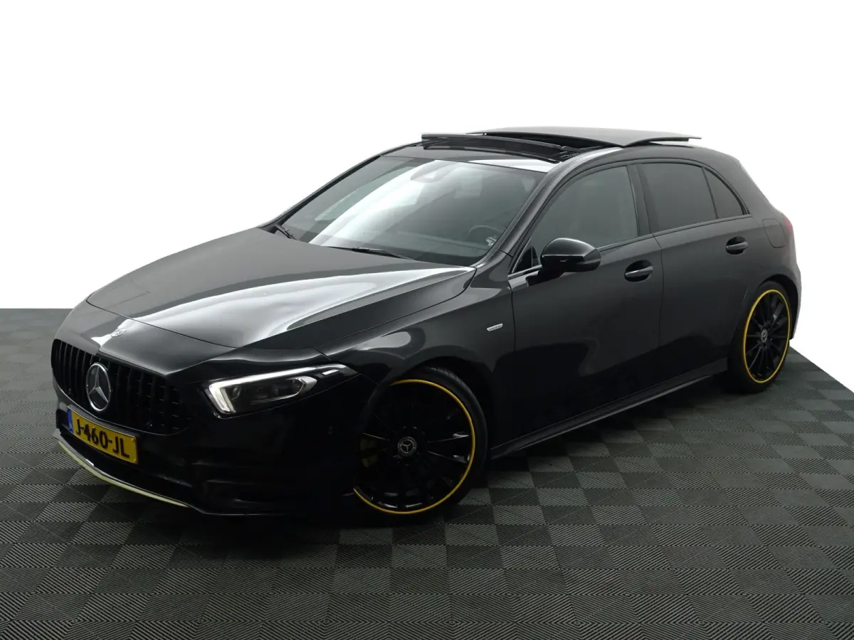 250 AMG Yellow Art Aut- Panoramadak, Burmester Audio, Sfeerverlichting, Xenon Led, Stoelverwarming