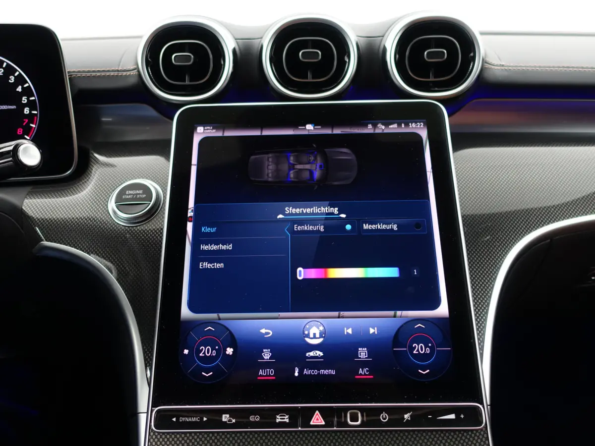 300 e AMG Line Aut- Two Tone Leder Interieur, Panoramadak, Carbon, Sfeerverlichting, Carplay, Android Auto
