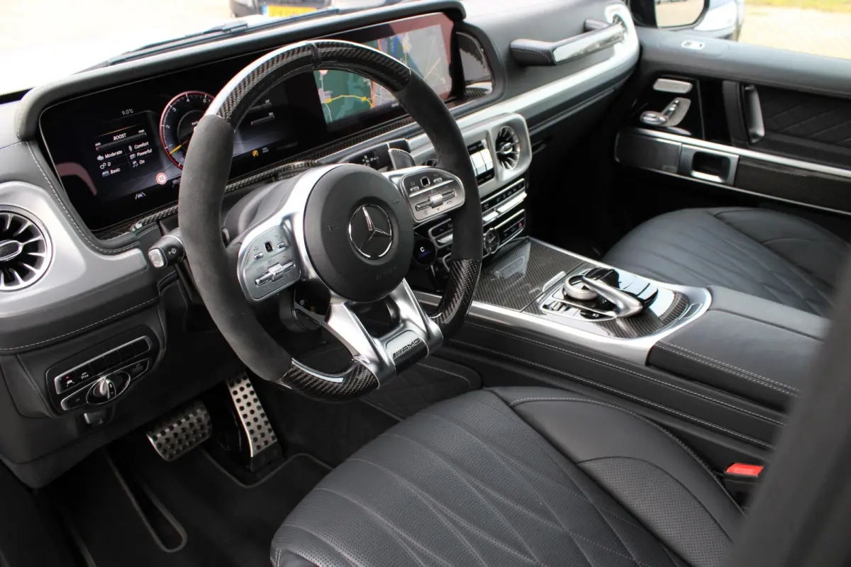 63 Edition 1 Magno Zwart | Distronic | Carbon Pakket | Schuifdak | Burmester | Sfeerverlichting | 360 Camera | Origineel Nederlandse G 63 G63 AMG