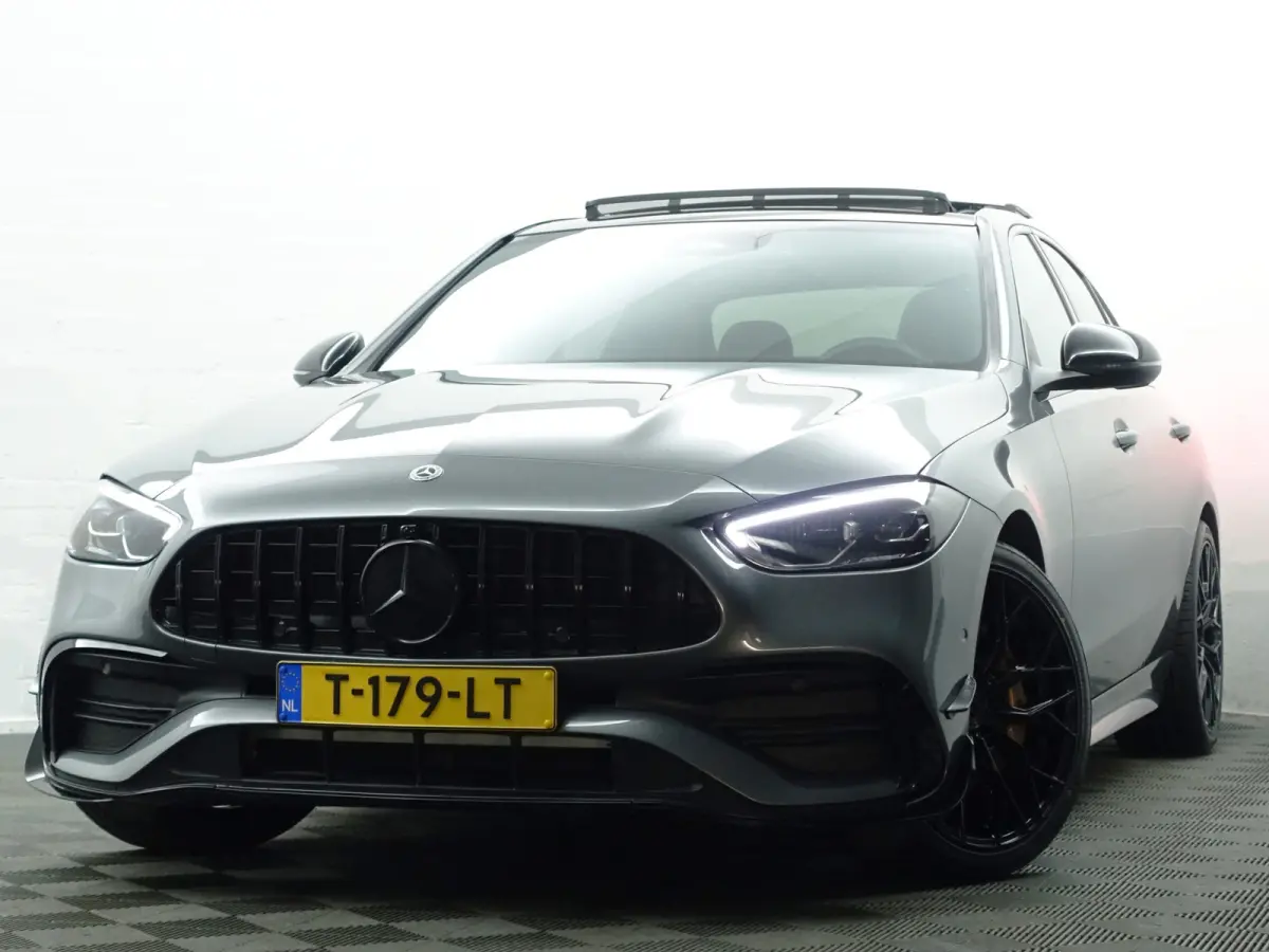 180 AMG Performance Aut- Panoramadak, Laser Led, Sfeerverlichting, Concavers, Aero Kit, Spoor Assist