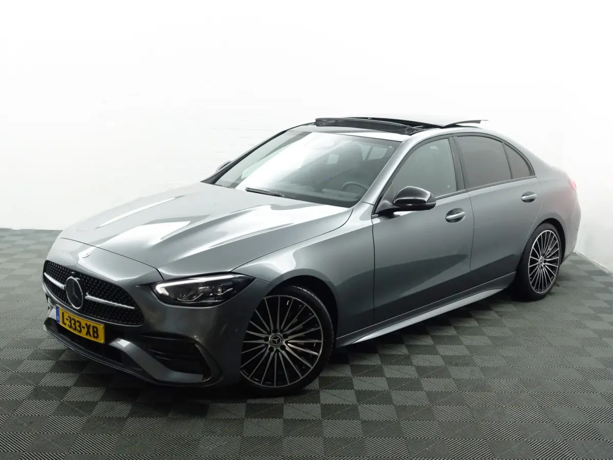 200 AMG Night Edition Aut- Panoramadak, Burmester, Sfeerverlichting, Xenon Led, Stuur/Stoelverwarming, Lane Assist