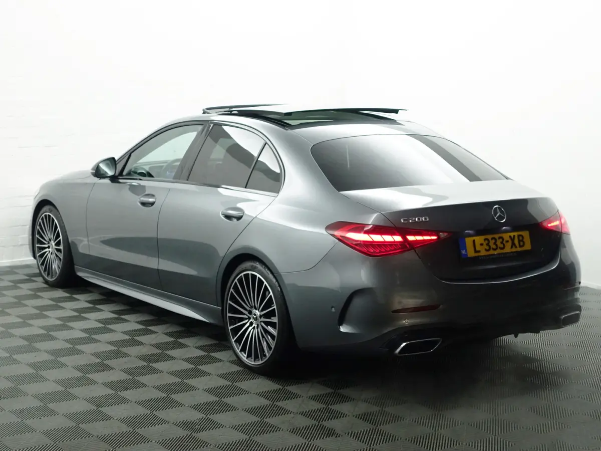 200 AMG Night Edition Aut- Panoramadak, Burmester, Sfeerverlichting, Xenon Led, Stuur/Stoelverwarming, Lane Assist