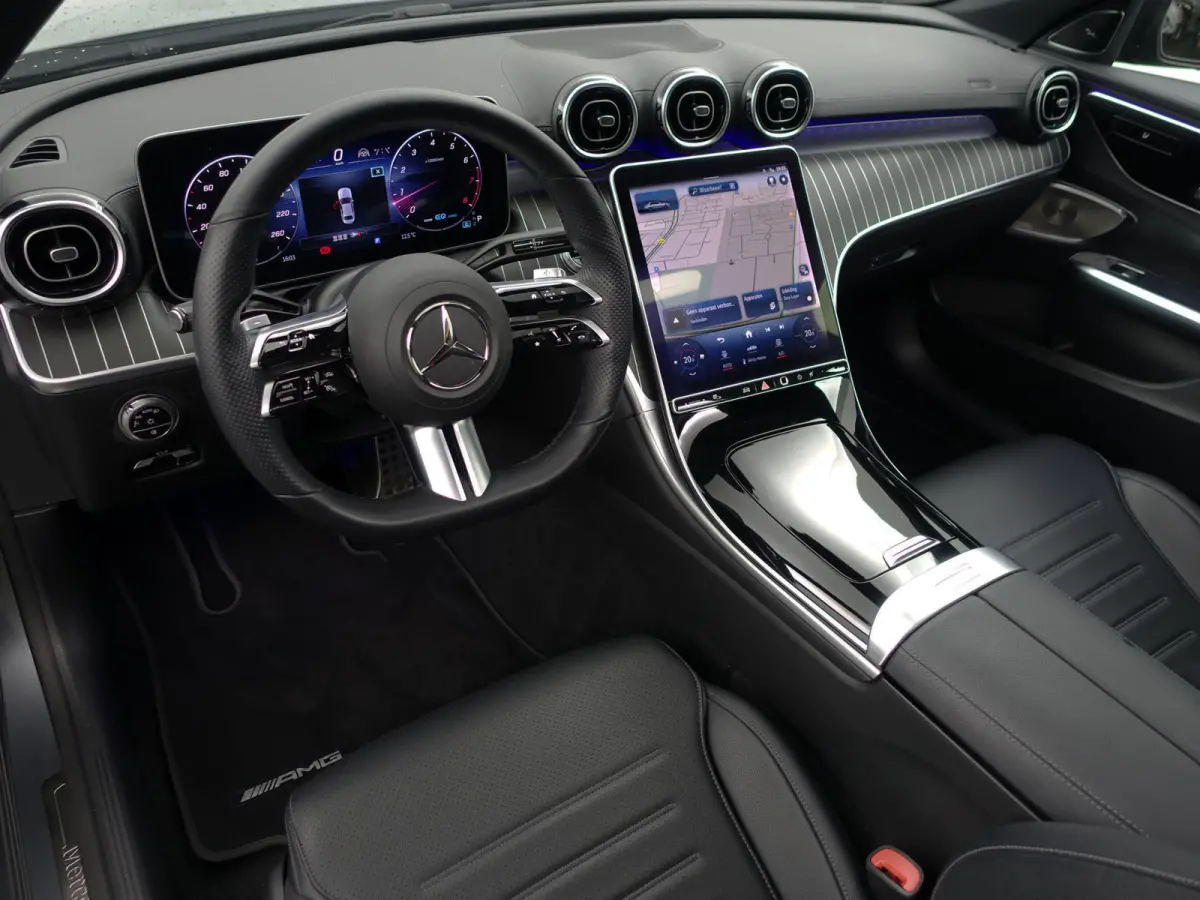 200 AMG Night Edition Aut- Panoramadak, Burmester, Sfeerverlichting, Xenon Led, Stuur/Stoelverwarming, Lane Assist