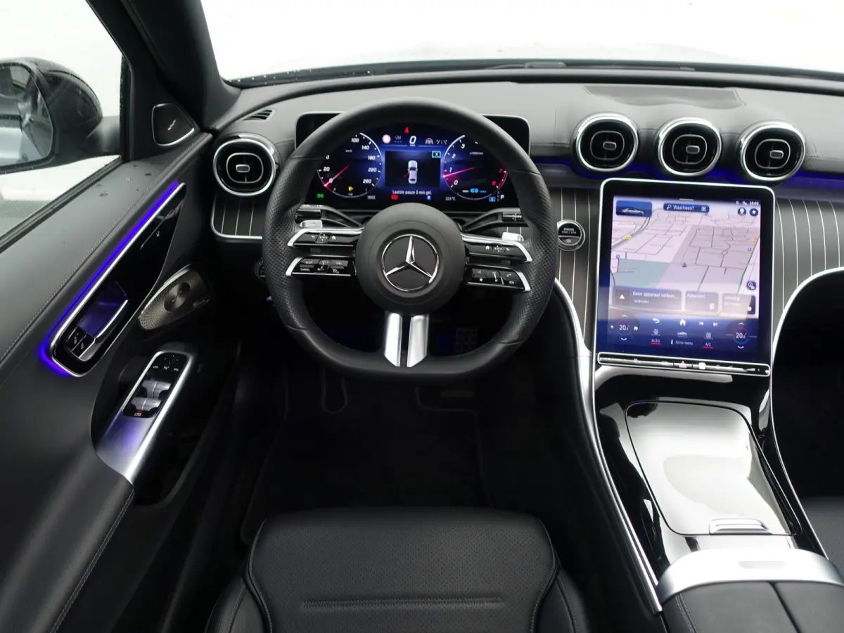200 AMG Night Edition Aut- Panoramadak, Burmester, Sfeerverlichting, Xenon Led, Stuur/Stoelverwarming, Lane Assist
