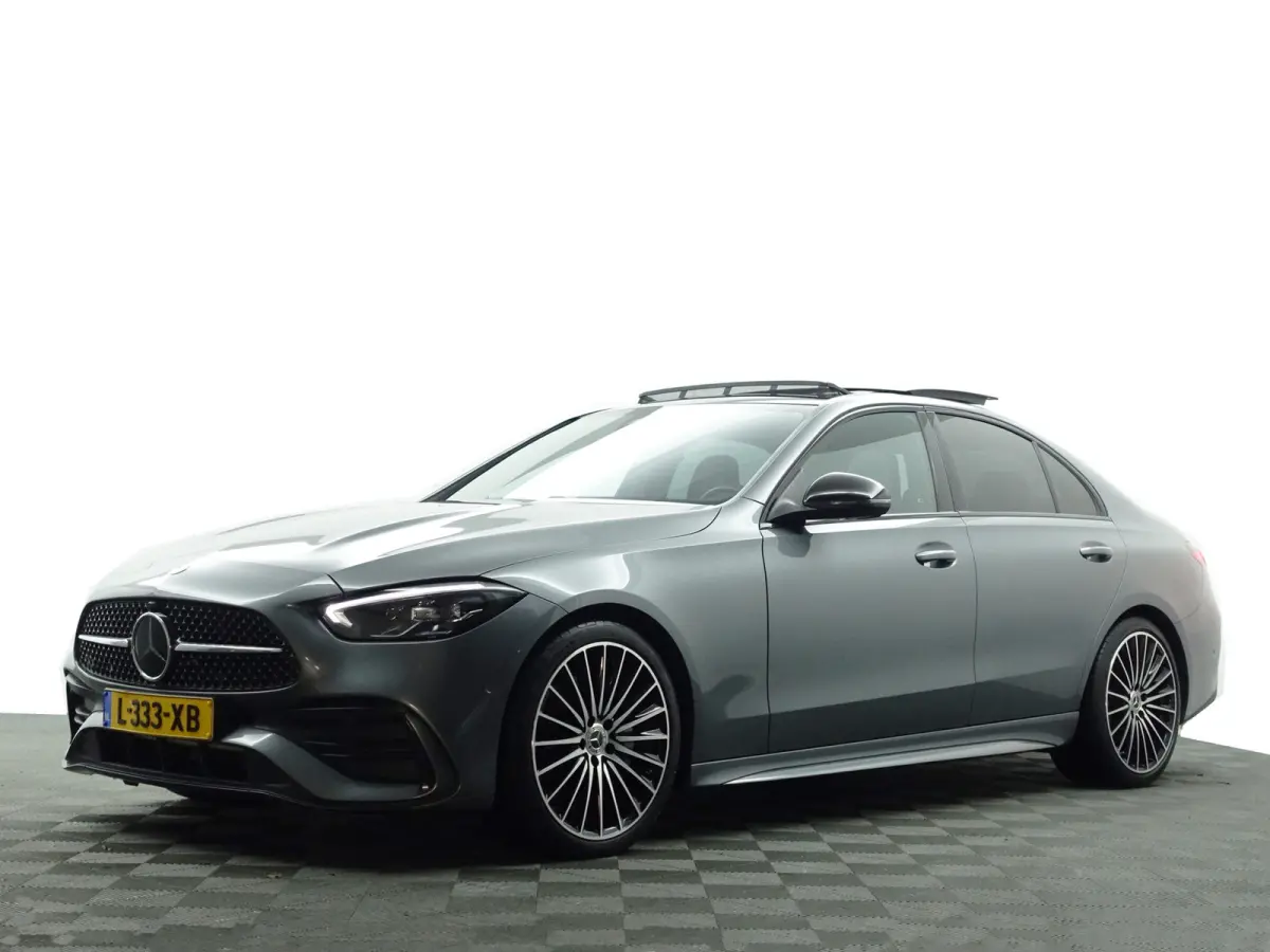 200 AMG Night Edition Aut- Panoramadak, Burmester, Sfeerverlichting, Xenon Led, Stuur/Stoelverwarming, Lane Assist