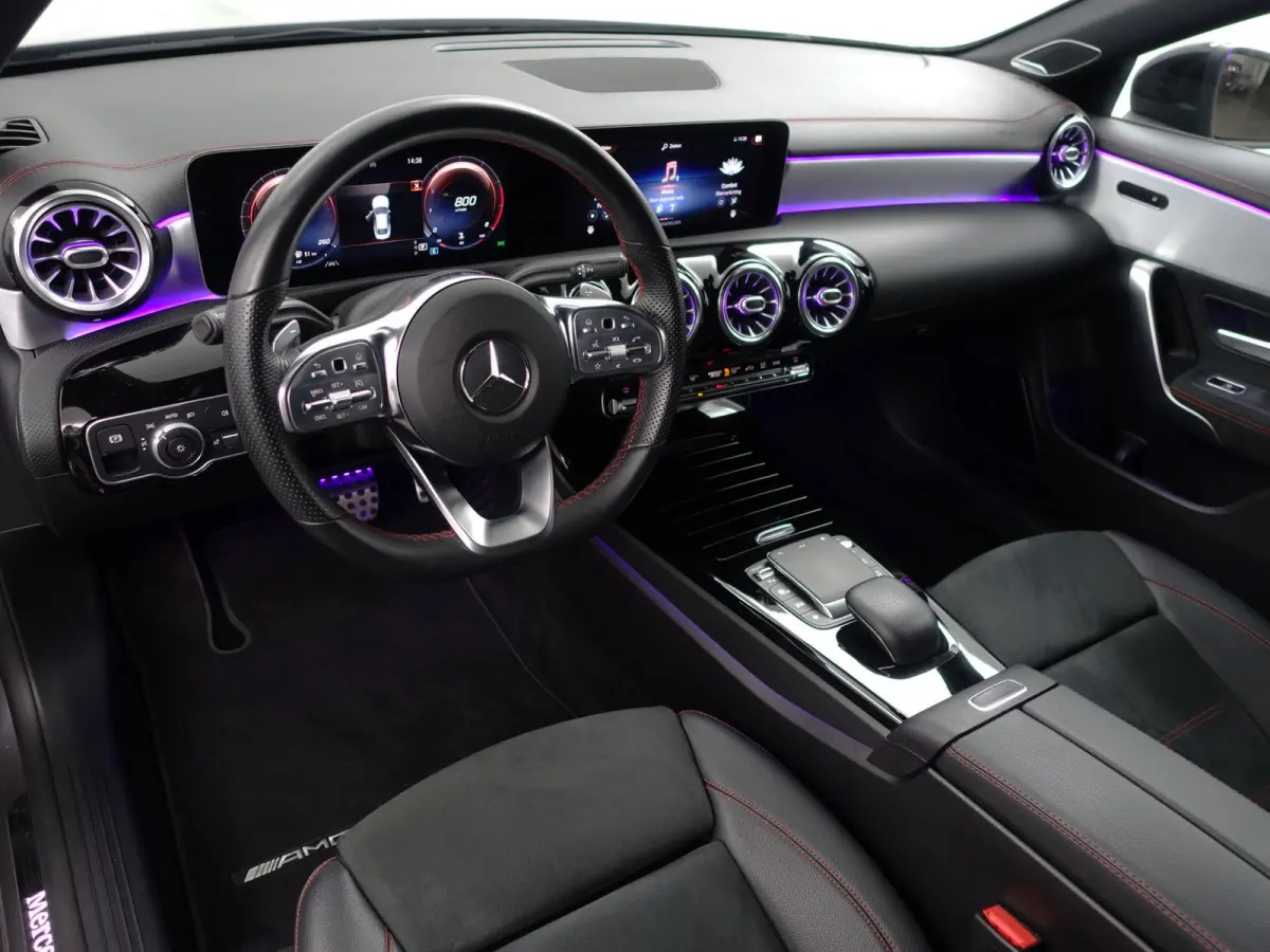 180 AMG Premium Night Edition Aut- NAP 37dkm, Burmester Audio, Panoramadak, Carplay, Android Auto, Sfeerverlichting