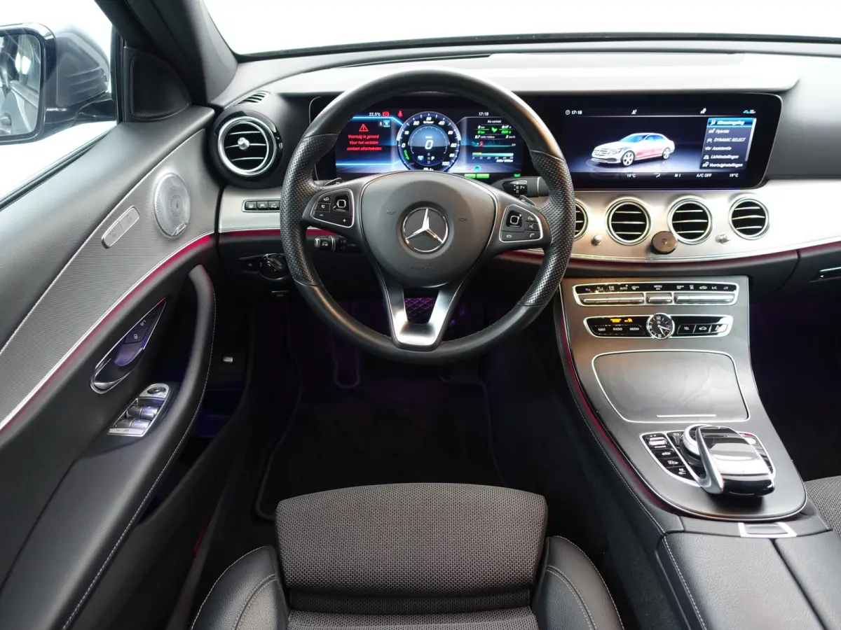 350 e AMG Premium Plus Aut- 360 Camera, Sfeerverlichting, Carplay, Head Up, Burmester, Xenon Led