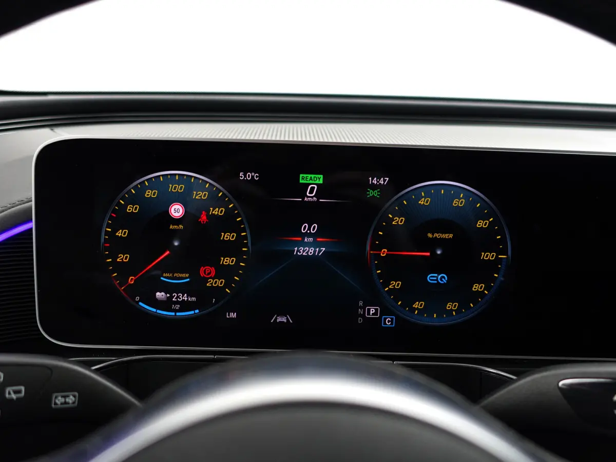 400 4MATIC Premium Plus 80 kWh- Schuifdak, Memory Seats, Carplay, Android Auto, Sfeerverlichting, 360 Camera
