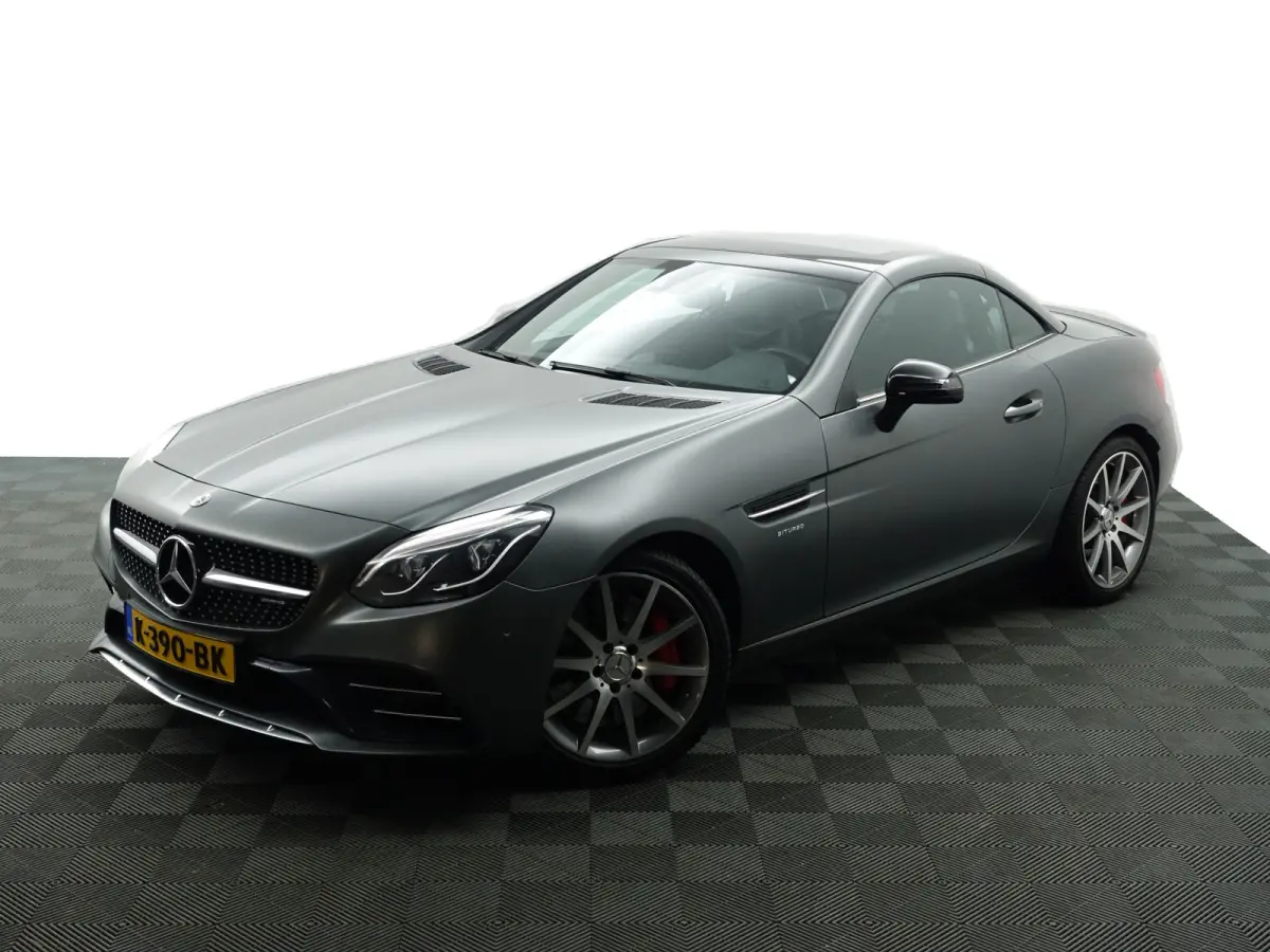 43 AMG 368pk Designo Aut- Carbon Pakket, IWC, Memory Seats, Mountaungrijs Magno, Magic Sky Control