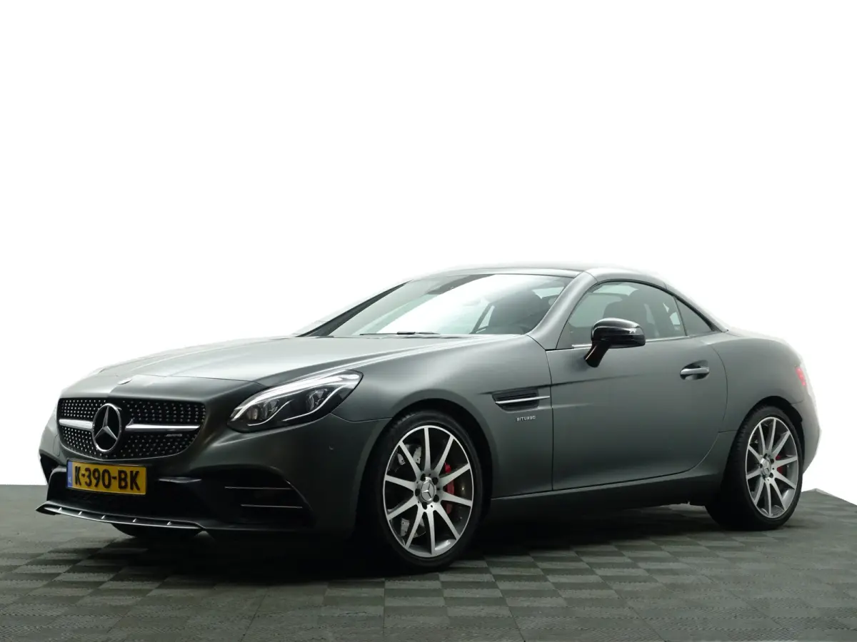 43 AMG 368pk Designo Aut- Carbon Pakket, IWC, Memory Seats, Mountaungrijs Magno, Magic Sky Control