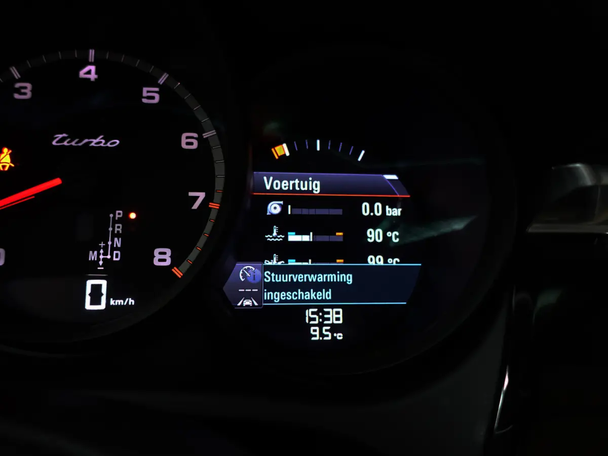 3.6 Turbo Sport Chrono, Alcantara Design, Stoelventilatie, Burmester, 360 Camera, Standkachel