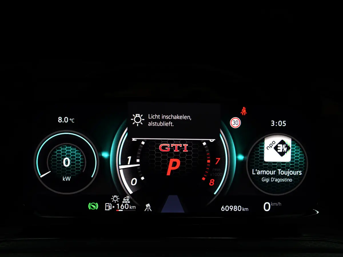 2.0 TSI GTI Aut- Panoramadak, Harman Kardon, Sfeerverlichting, Stuur/Stoelverwarming, Park Pilot