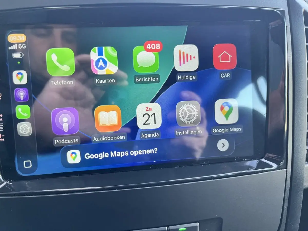 110 CDI 102pk E6 Lang DC 5p Comfort Lease €389 p/m, Airco Clima, Carplay, PDC V+A, Onderhoudshistorie aanwezig