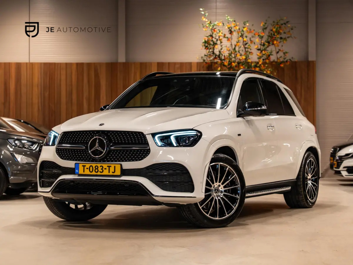 350 e 4MATIC Premium Plus AMG Line, Pano, Night Pakket, Burmester, 360 Cam, Luchtvering, Ambiënte Light