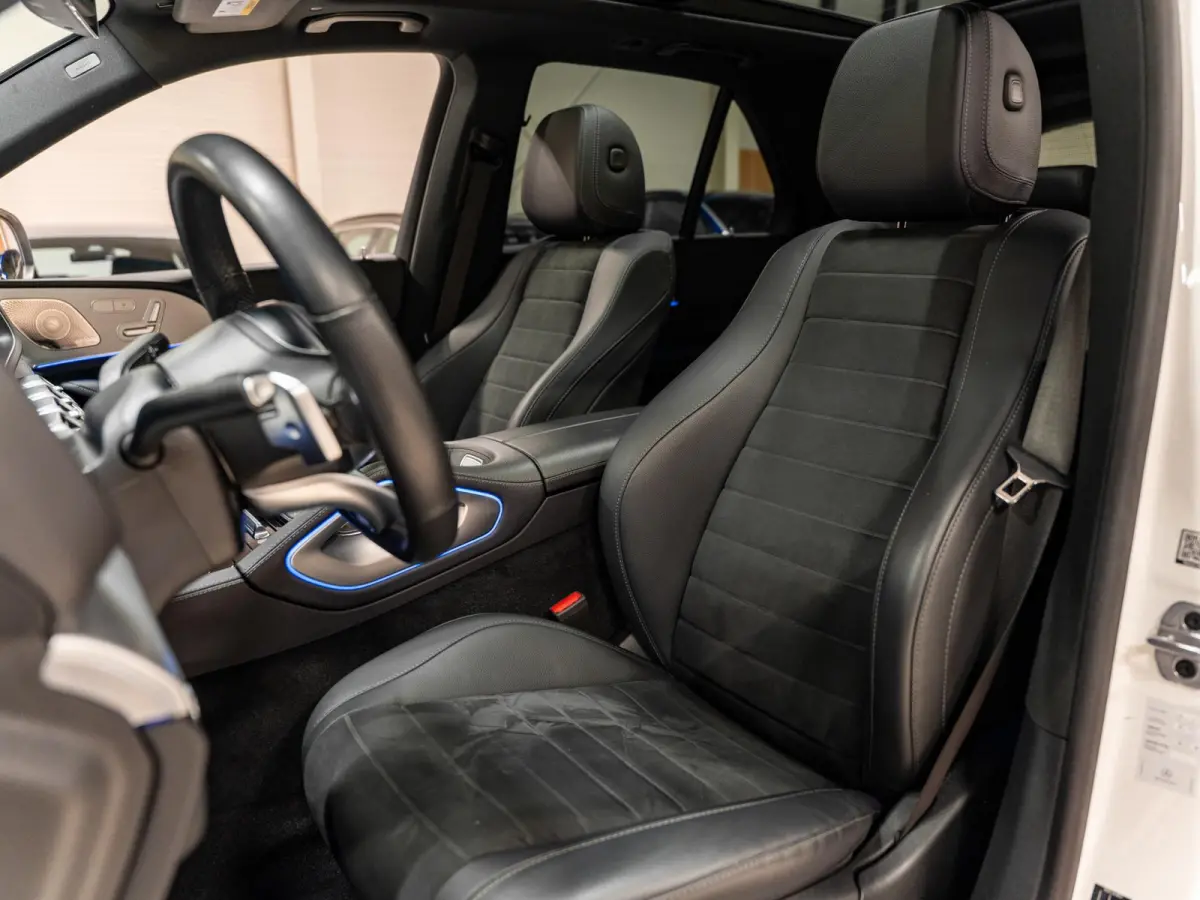 350 e 4MATIC Premium Plus AMG Line, Pano, Night Pakket, Burmester, 360 Cam, Luchtvering, Ambiënte Light