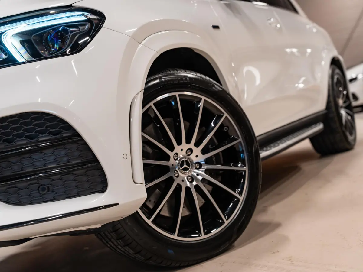 350 e 4MATIC Premium Plus AMG Line, Pano, Night Pakket, Burmester, 360 Cam, Luchtvering, Ambiënte Light