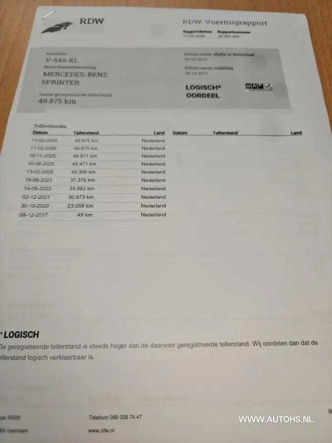 514 2.2 CDI Euro 6 , 1e Eig , 143 Pk , nette bakwagen met super km!
