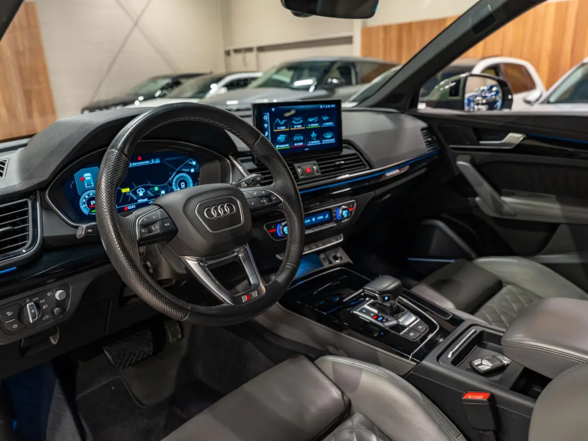 50 TFSI e S-Line Competition, Matrix Led, B&O, Luchtvering, Black Optik, Hud, ACC, 360 Cam, Volledig Onderhouden