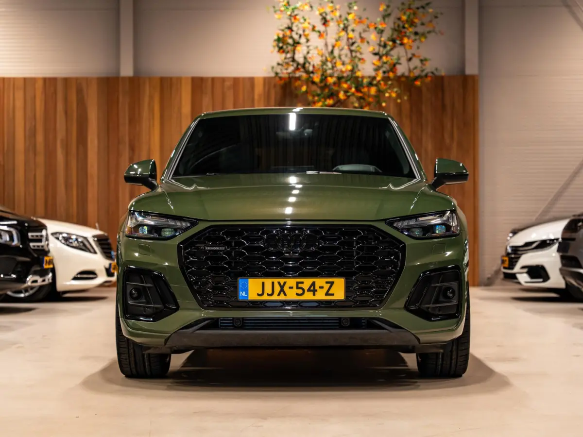 50 TFSI e S-Line Competition, Matrix Led, B&O, Luchtvering, Black Optik, Hud, ACC, 360 Cam, Volledig Onderhouden
