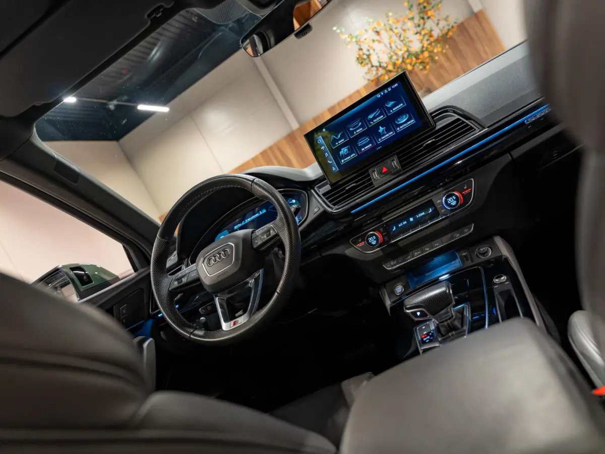 50 TFSI e S-Line Competition, Matrix Led, B&O, Luchtvering, Black Optik, Hud, ACC, 360 Cam, Volledig Onderhouden