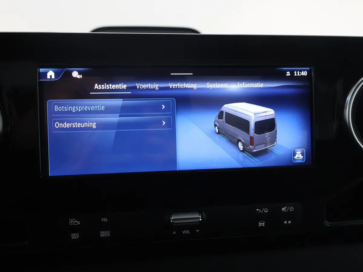 315 CDI | Aut. | Chassis | L3 | 3500 KG. AHW | Airco | Cruise Control | MBUX Navigatie | Apple Carplay/Android Auto | Lane-Assist | Vierseizoenenbanden | Comfort Bestuurdersstoel | 3500 KG. 
