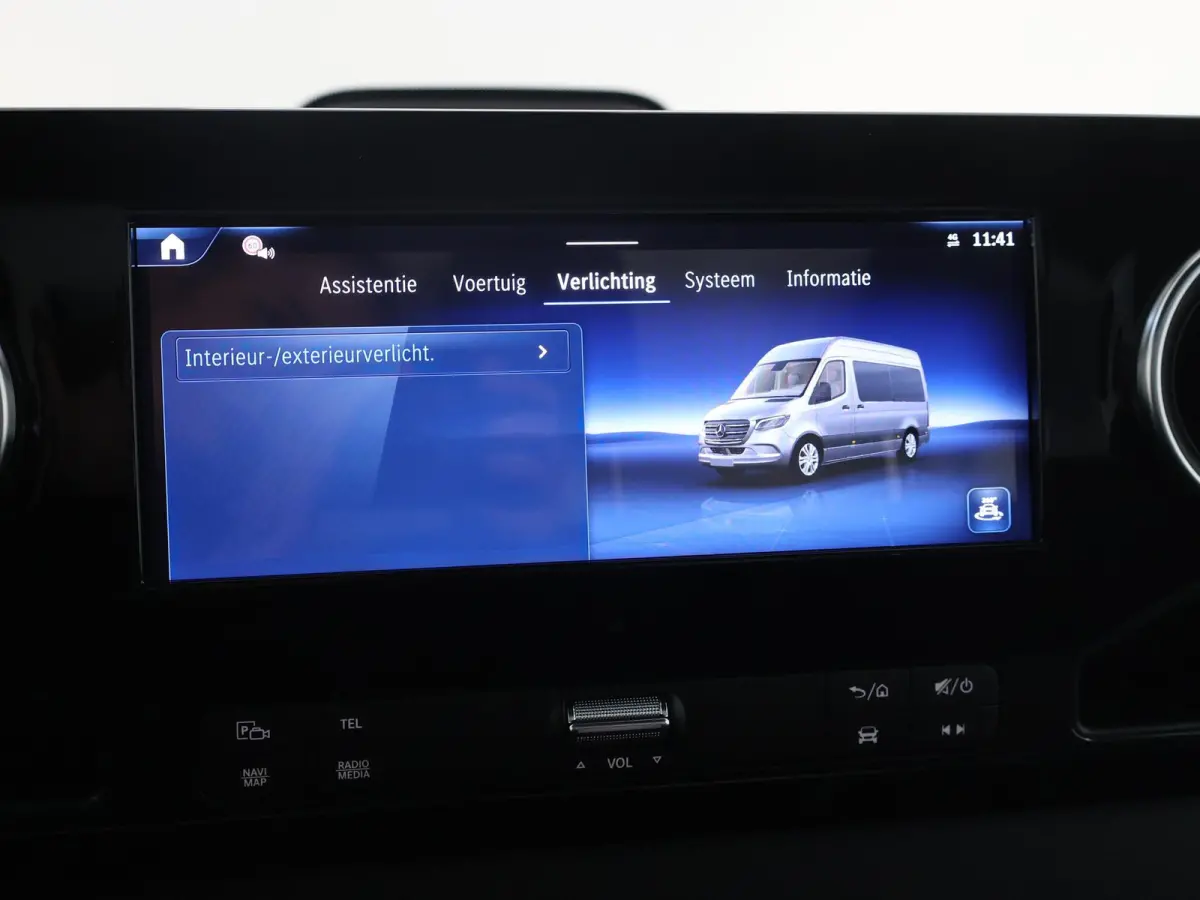 315 CDI | Aut. | Chassis | L3 | 3500 KG. AHW | Airco | Cruise Control | MBUX Navigatie | Apple Carplay/Android Auto | Lane-Assist | Vierseizoenenbanden | Comfort Bestuurdersstoel | 3500 KG. 