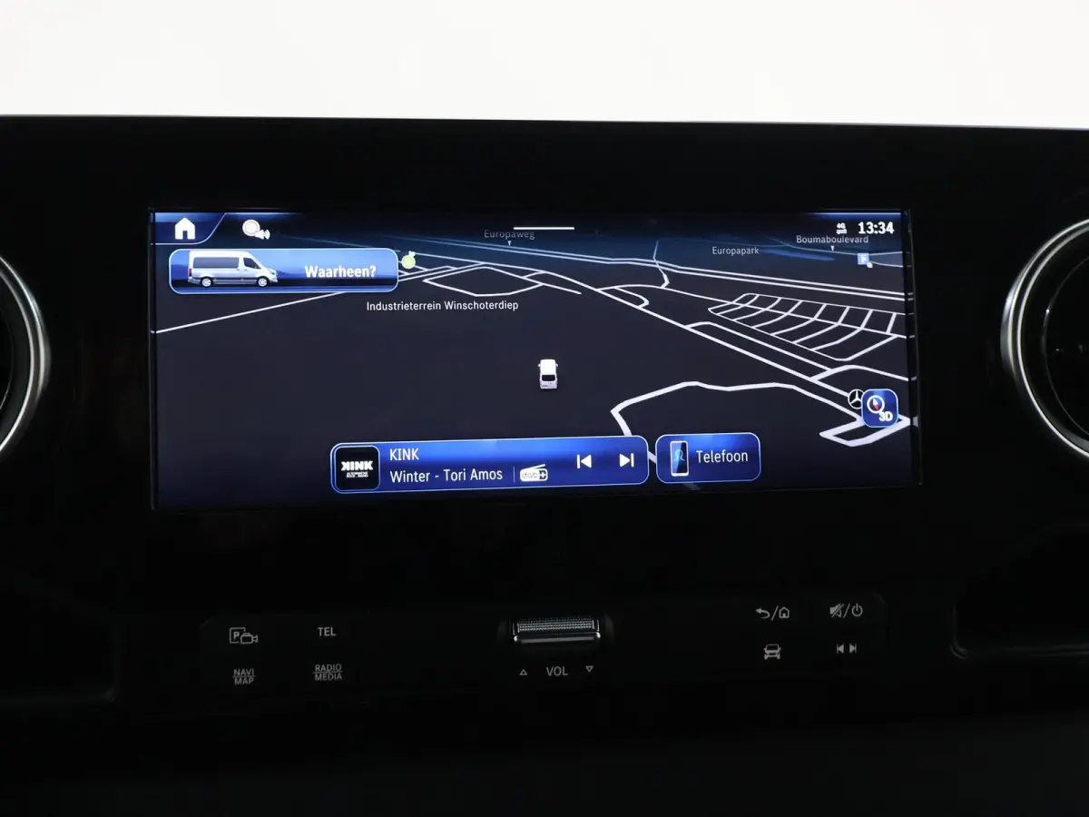 319 CDI | Aut. | L2 H2 | Select | LED Koplampen | 3-zits | Achteruitrijcamera | Navigatie | Apple Carplay/Android Auto | 3500 KG. AHW | Distronic Plus | LM Velgen | Certified