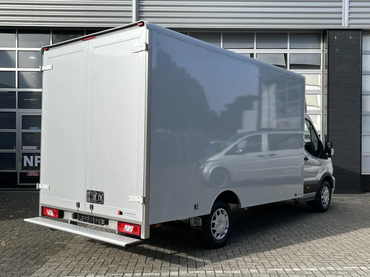 350 170pk L4H1 Bakwagen! Airco / Cruise control / Karhof Gesloten Bak + Deuren /  Bluetooth / Voorruitverwa. / DAB+ /  LAADVERMOGEN 1303 KG / BPM VRIJ!