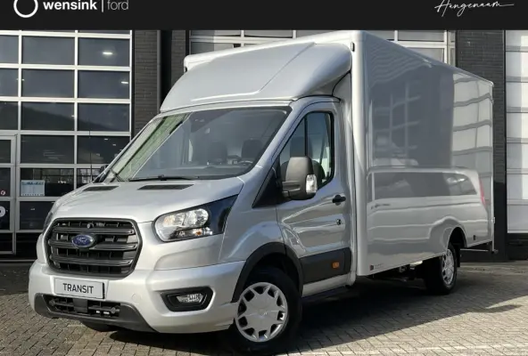 350 170pk L4H1 Skeletal Bakwagen! Airco / Cruise control / Karhof Gesloten Bak + Deuren /  Bluetooth / Voorruitverwa. / DAB+ /  LAADVERMOGEN 1303 KG / BPM VRIJ!