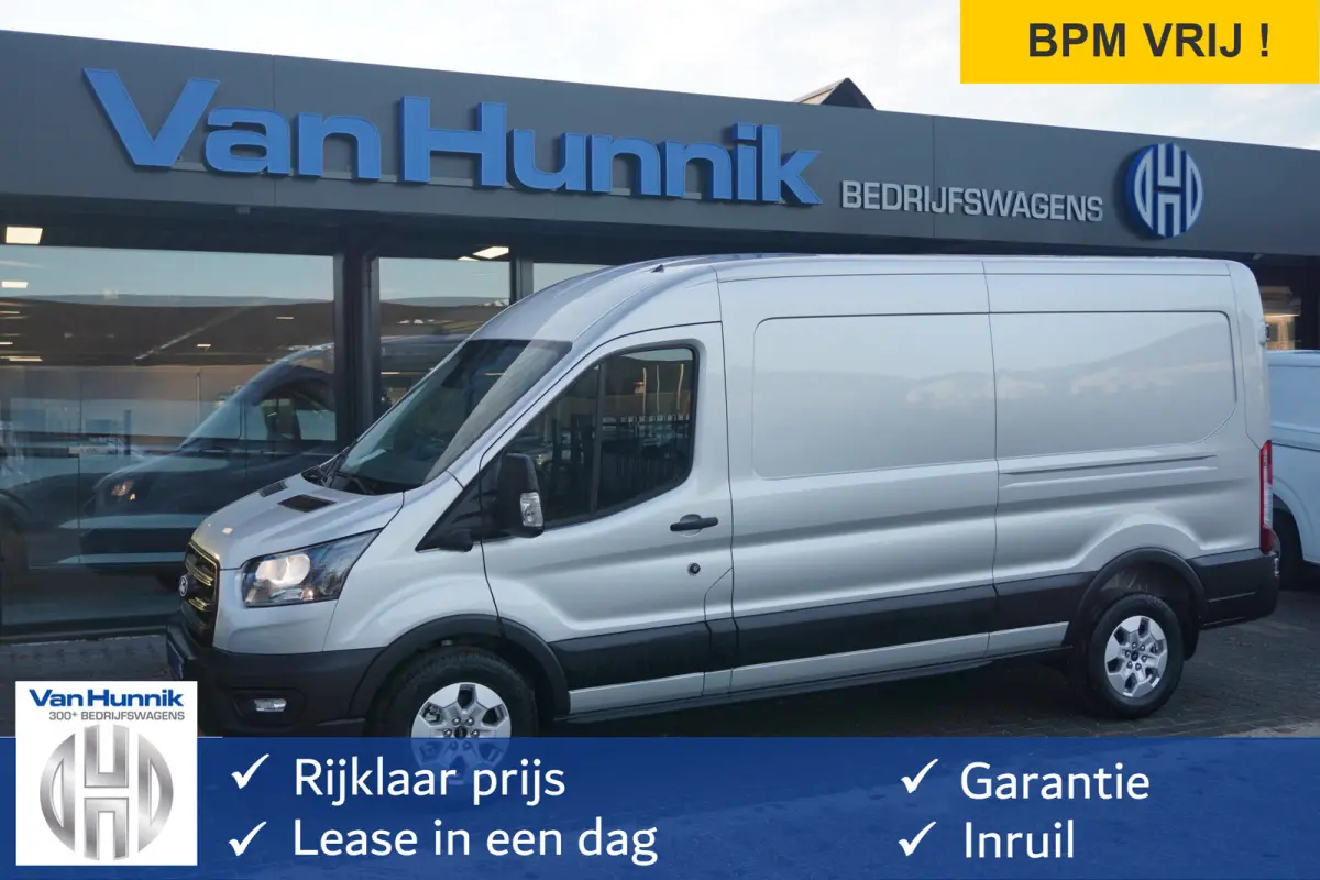 350L 130PK AUT L3H2 BPM VRIJ!! Sync4 Navi, 360 Camera, LM Velg, Trekhaak!! NR. A65