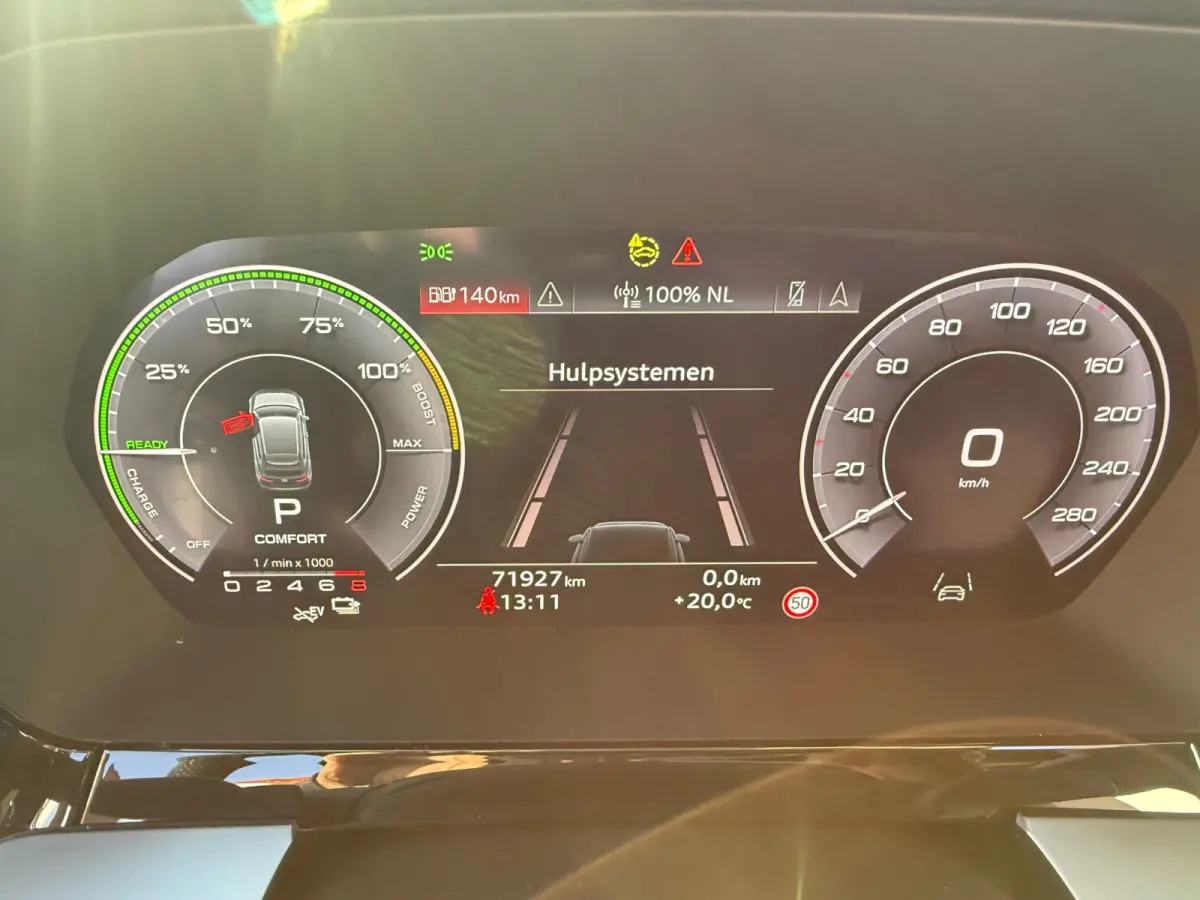 40 TFSI e Advanced edition, S-line, Panoramadak, SOH 91.6% Stoelverwarming, Apple Carplay/Android