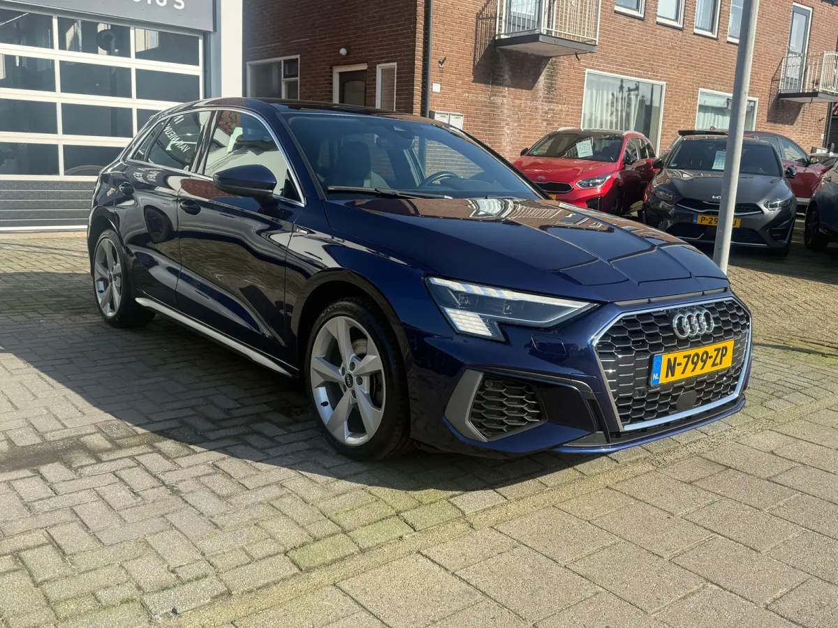 40 TFSI e Advanced edition, S-line, Panoramadak, SOH 91.6% Stoelverwarming, Apple Carplay/Android