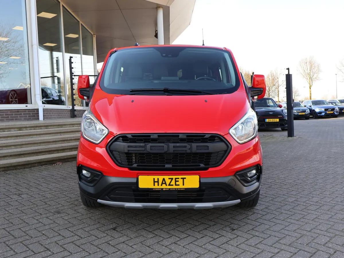 320 2.0 TDCI 130 PK TRAIL DUBBEL CABINE L2H1 6-PERS. + LEDER | RAPTOR GRILLE | CARPLAY | CAMERA | LMV