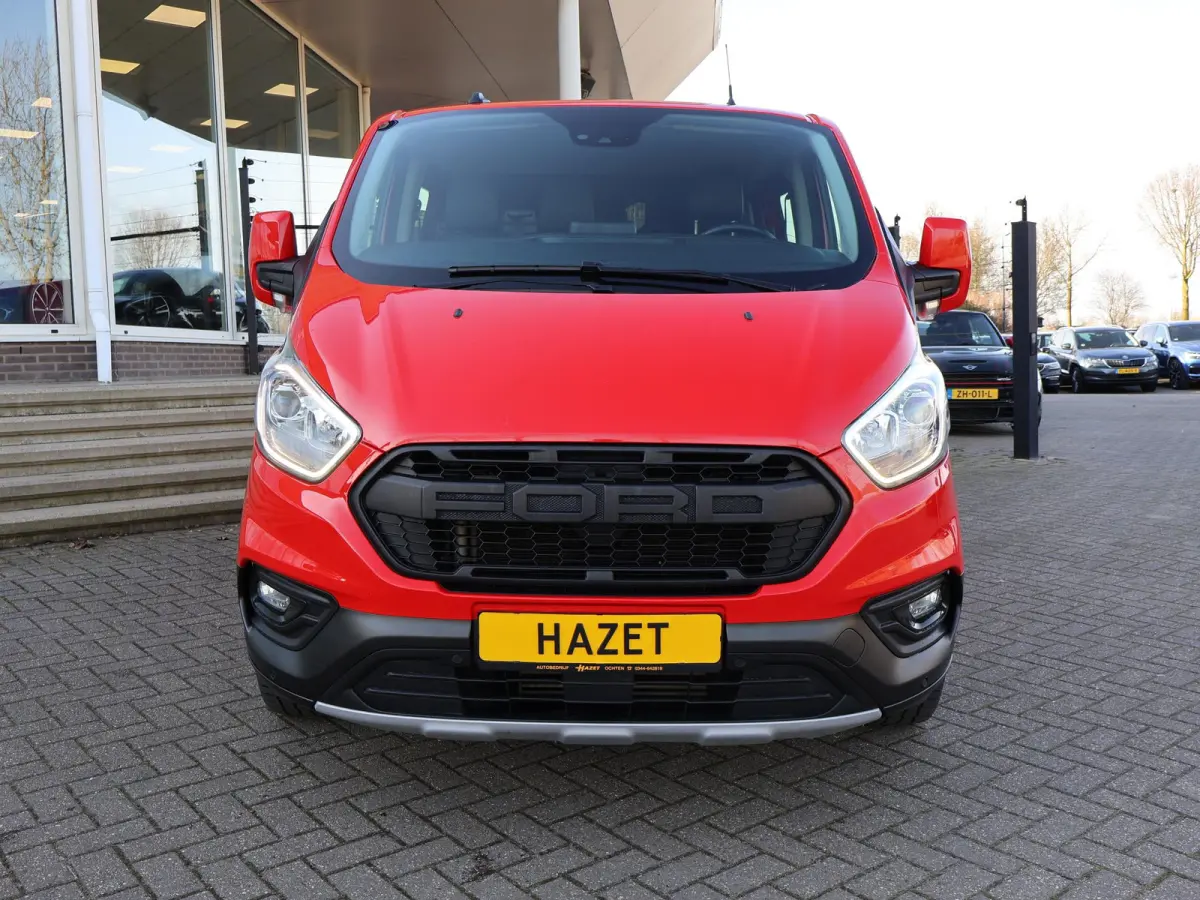 320 2.0 TDCI 130 PK TRAIL DUBBEL CABINE L2H1 6-PERS. + LEDER | RAPTOR GRILLE | CARPLAY | CAMERA | LMV