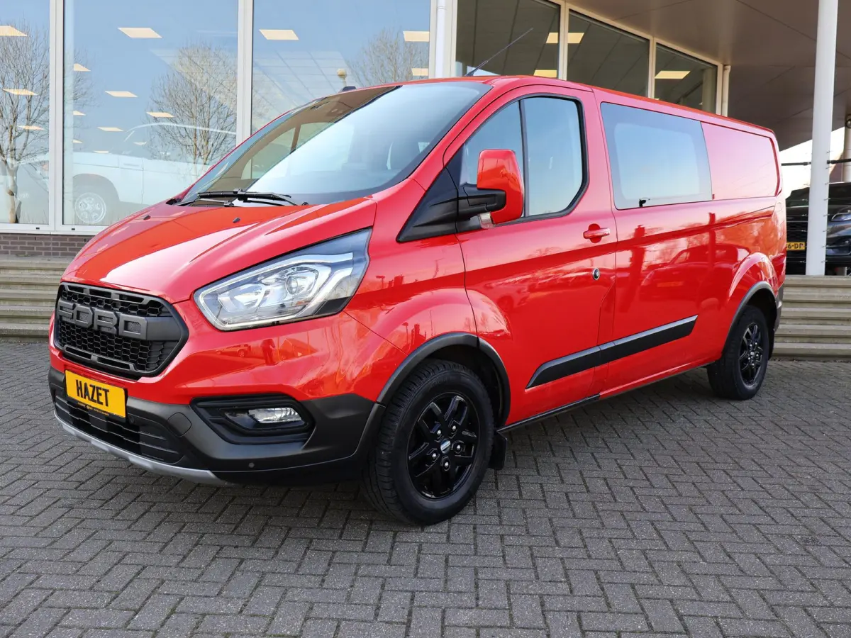 320 2.0 TDCI 130 PK TRAIL DUBBEL CABINE L2H1 6-PERS. + LEDER | RAPTOR GRILLE | CARPLAY | CAMERA | LMV