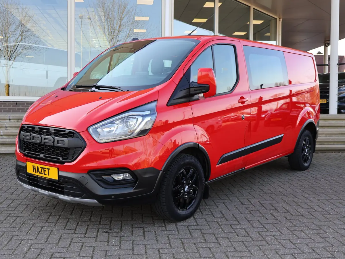 320 2.0 TDCI 130 PK TRAIL DUBBEL CABINE L2H1 6-PERS. + LEDER | RAPTOR GRILLE | CARPLAY | CAMERA | LMV